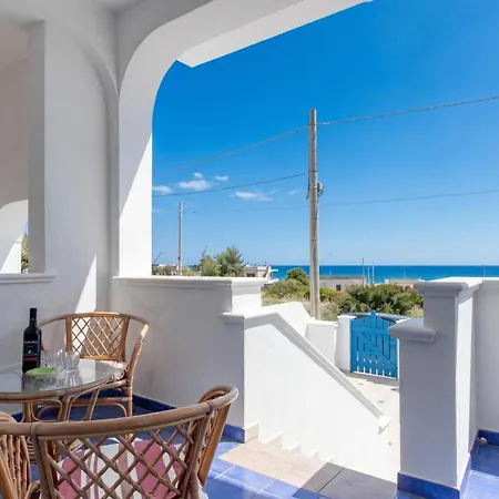 Casa Vista Mare Climatizzata Vicino M603 Appartamento Salve
